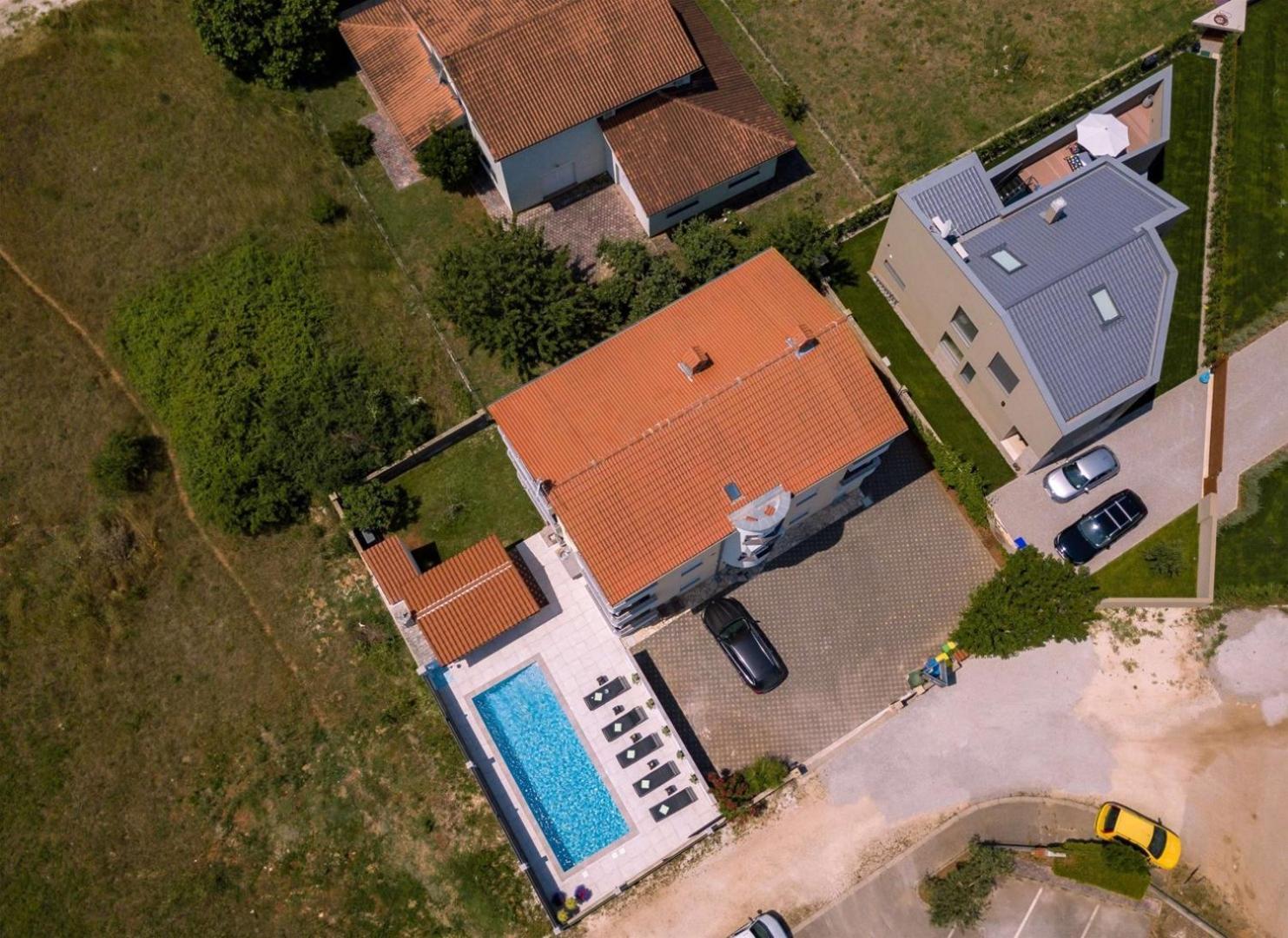 Villa Vita Apartments & Studios With Common Pool Valbandon Exteriér fotografie